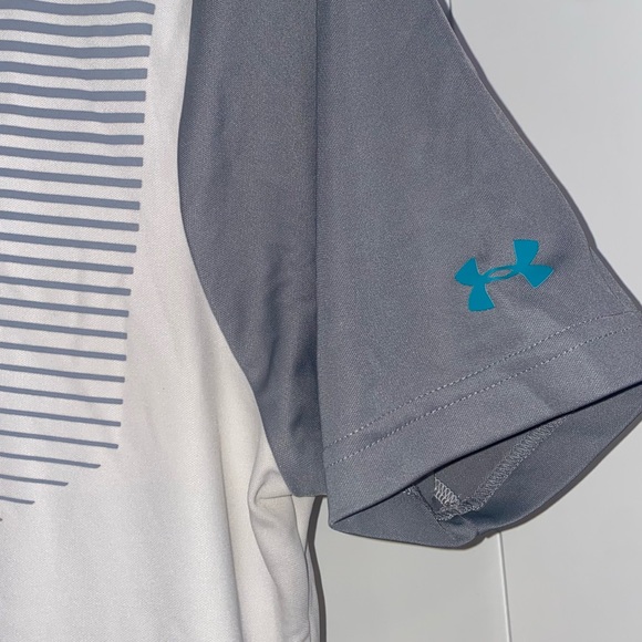 Under Armour- Heat Gear Loose Short Sleeve Golf Shirt - Picture 3 of 5